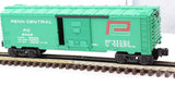 Lionel 6-9749 PENN CENTRAL Box Car Mainline O Scale Like New
