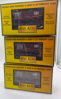 MTH Railking 30-7067 Bessemer & Lake Erie BLE 3-Car Ore Car Set O SCALE NEW