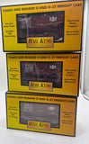 MTH Railking 30-7067 Bessemer & Lake Erie BLE 3-Car Ore Car Set O SCALE NEW