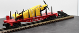 Lionel 6-19487 Lionel Lines O27 Flat Car w/ Beechcraft Bonaza Airplane #6800 O SCALE NEW