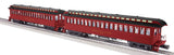 Lionel 2227090 Boston & Maine Woodside Passenger Car Pack 1, 2227100 Pack 2 AND 2227200  Wood Coach/Combine 2-Pack (Set of 6 cars) O Scale NEW