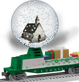 Lionel 6-37059 Christmas Operating Snow Globe Car O SCALE Like New