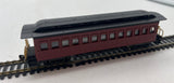 Bachmann 13402 COACH (1860-1880 ERA) - PAINTED UNLETTERED RED HO SCALE Like New