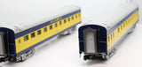 MTH Premier 20-66235 Alaska 70' Streamlined Slpr/Diner Passenger Set O SCALE NEW