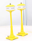MTH 20-1028 Yellow Street Lamp Accessory (Pair of 2) O Scale Like New