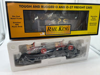 MTH RailKing 30-7642 MTH Auto Transportation Flat Car w/ ERTL Case tractors O SCALE NEW