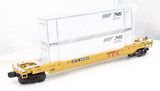 MTH Railking 30-76397 Norfolk Southern Husky Stack Car O SCALE Like New
