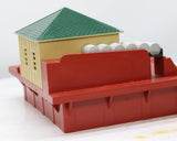 American Flyer 4-2300 operating Automatic Oil Drum Loader S SCALE Used Damaged Box as is complete