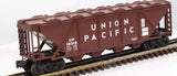 Lionel 6-19319 UNION PACIFIC 4-BAY COVERED HOPPER O SCALE Used