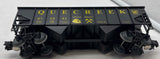Weaver 072802 Quecreek Miracle Miners PA "9 for 9" Commemorative 2 Bay ribbed coal car #300 of 300 O SCALE Like New