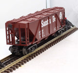 MTH Rugged Rails 33-7504 Santa Fe Covered Hopper Car O SCALE Like New