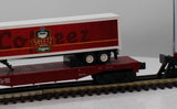 MTH Railking 30-76297 Sheetz RailKing Flat Car w/40' Trailer O SCALE Used Excellent