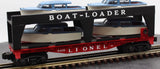 Lionel 6-19428 Flatcar w/BoatLoader O SCALE Used Excellent