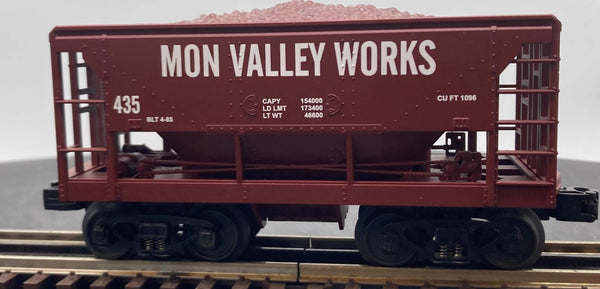 MTH RailKing 30-4159A Mon Valley Works Ore Car with Load  NEW