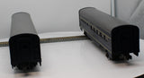 MTH 20-6120 LOUISVILLE & NASHVILLE 60' Sleeper/Diner Premier Aluminum Passenger Car Set O Scale Like New