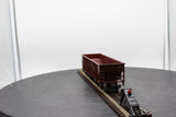 Weaver 707077 PA. Railroad 2 vBay ribbed coal car O SCALE Like New