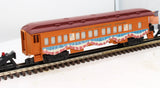 Lionel 6-9527 CHICAGO MILWAUKEE ST PAUL & PACIFIC FDR Campaign Observation Car O Scale Used Damaged Box