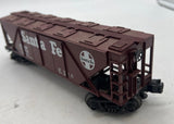 MTH Rugged Rails 33-7504 Santa Fe Covered Hopper Car O SCALE Used No Box