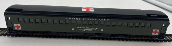 International Hobby Corp 89389 US ARMY MEDICAL DEPARTMENT WARD DRESSING CAR #89389  HO SCALE Like New