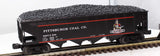 MTH Railking 30-75283 Pittsburgh Coal Company RailKing 4-Bay Hopper Car O SCALE Like New