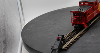 MTH 20-9105L Santa Fe O Scale Extended Vision Caboose Like New