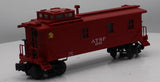 MTH MT-7703 Scale SANTA FE LIGHTED CABOOSE RED WOODSIDE O SCALE Used Excellent