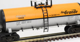 MTH Premier 20-9201 D & H Tank Car Heavy ABS Plastic Shell Sprung Die-Cast Trucks O SCALE Like New