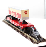MTH Railking 30-76494 Santa Fe RailKing Flat Car w/40' Trailer O SCALE Used Excellent