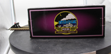 MTH Tinplate 10-1042 Boxcar yellow & brown roof with brass trim O SCALE Like New