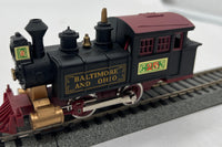 Life-Like 8300 Baltimore & Ohio 0-4-0 Teakettle Steam Locomotive #25 HO SCALE Like New