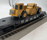 Lionel Flatcar 6-16954 New York Central NYC Ertl Scraper O SCALE Like New