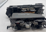 MARX TRAIN 666 1666 Locomotive and tender gray santa fe O SCALE Used Excellent No Boxas is