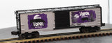 Lionel 6-29218 Vapor Records Purple Boxcar #6464-496 O SCALE Like New