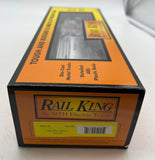 MTH Railking 30-7366 Pittsburgh Brewing Co Iron City RailKing 3-Dome Tank Car WHITE O SCALE NEW