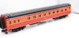 MTH 20-6623 SOUTHERN PACIFIC/SMOOTH 70' Streamlined Slpr/Diner Passenger Set Premier O Scale Used