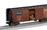 Lionel 2326240 Frisco Hobo Boxcar  sounds 17350 O SCALE Like New