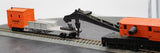 Bachmann 1438 HO Scale Amtrak Crane Car and Boom Tender Set Like New