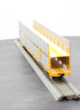 Walthers 910-8105 CHESAPEAKE & OHIO Rack/Trailer-Train Flatcar TTBX 89' Flatcar w/Bi-Level Shielded Auto Rack Mainline #965420 HO Scale NEW