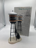 Dept 56 Village Accessory "Harley-Davidson Juneau Ave. Water Tower" 4042421 O SCALE Like New