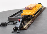 Lionel 6-16748 U.S Forest Service Operating Log Dump Car O SCALE Like New missing a few logs