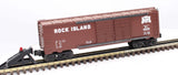 Lionel 6-19232 ROCK ISLAND Double Door Boxcar O Scale Used