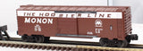 Lionel 6-19289 MONON HOOSIER LINE 6464 BOXCAR O Scale Used