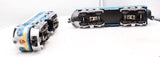 MTH 30-2142-0 EMD Demonstrator F-3 AA Diesel Set RailKing O Scale Used Excellent