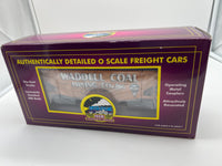 MTH Premier 20-97200 Waddell Coal 2-Bay Fish Belly Hopper Car - MTHRRC 2007 O SCALE NEW