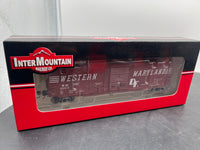 INTERMOUNTAIN RAILWAY 45635-02 WESTERN MARYLAND PS-1 50' DOUBLE DOOR BOXCAR HO SCALE  NEW