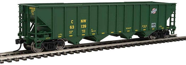 Walthers 910-1982 50' 100-Ton 4-Bay Hopper - Ready to Run -- Chicago & North Western(TM) #63139 HO SCALE NEW