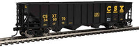 Walthers 910-1989 50' 100-Ton 4-Bay Hopper - Ready to Run -- CSX #346070 HO SCALE NEW