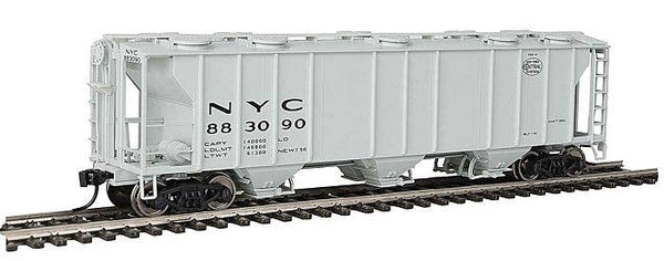 Walthers 910-7028 50' Pullman-Standard PS-2 2893 3-Bay Covered Hopper - Ready to Run -- New York Central #883090 HO SCALE NEW