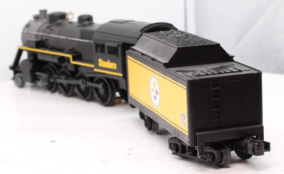 MTH Railking 30-4127-1 Pittsburgh Steelers 2-8-0 Steam R-T-R Train wit
