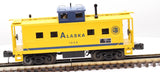 MTH Railking 30-7752 Alaska Steel Caboose - Alaska O SCALE Like New